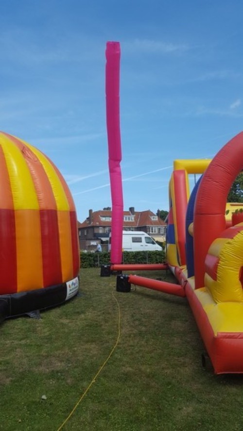 Skytube fluor roze 8m